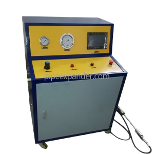 Heat exchanging gas liquid pipe expander machine