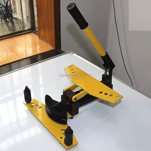 Manual hydraulic pipe expander bender