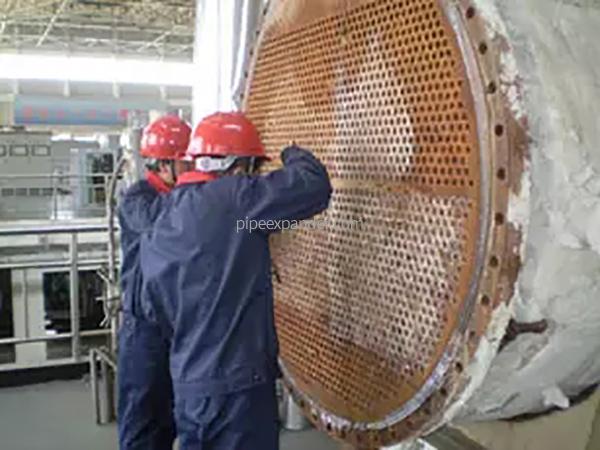 Heat exchanger tube and tube plate expansion process---Refrigeration technology