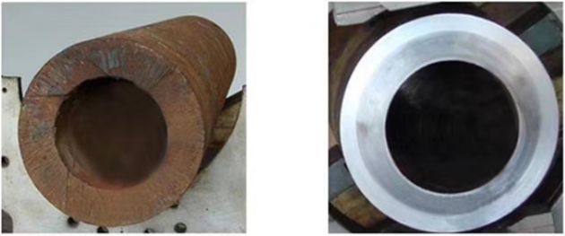 内涨式管道坡口机 使用前后.png